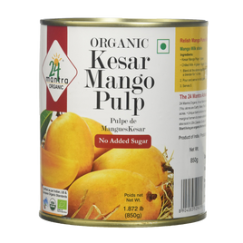 24 Mantra Organic Kesar Mango Pulp