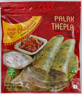 Deep Palak Thepla