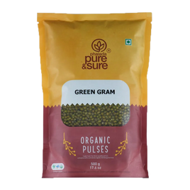 Pure & Sure Moong Green Whole