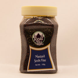 Real Taj Mustard Seeds Fine (Jar)