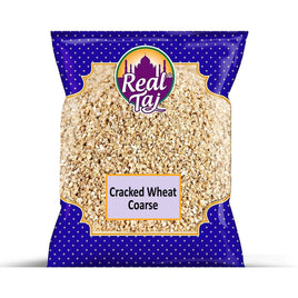 Real Taj Cracked Wheat Coarse