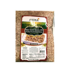 Asoka Red Raw Rice Dark (Single Polish)