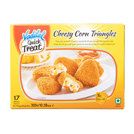 Vadilal Cheesy Corn Triangles