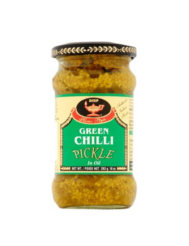 Deep Green Chilli Pickle