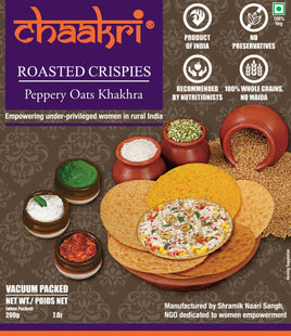 Chaakri Peppery Oats Khakhra